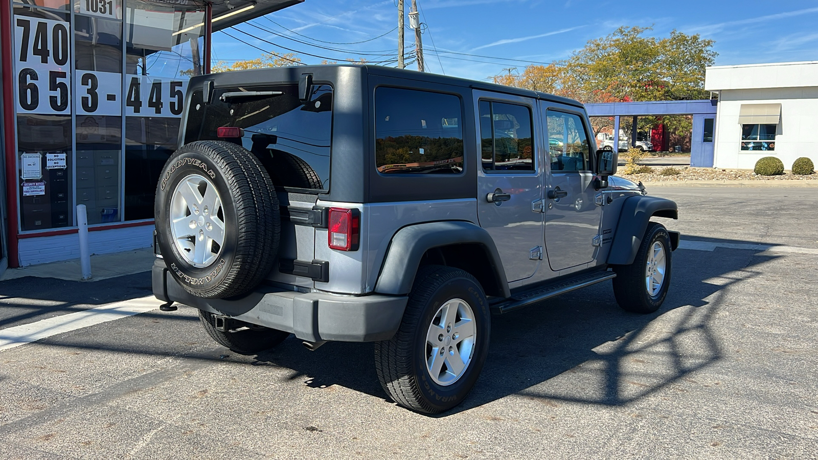 2014 Jeep Wrangler Unlimited Sport 8