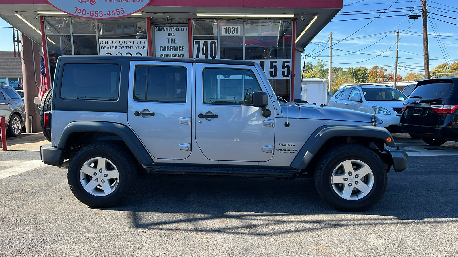 2014 Jeep Wrangler Unlimited Sport 9