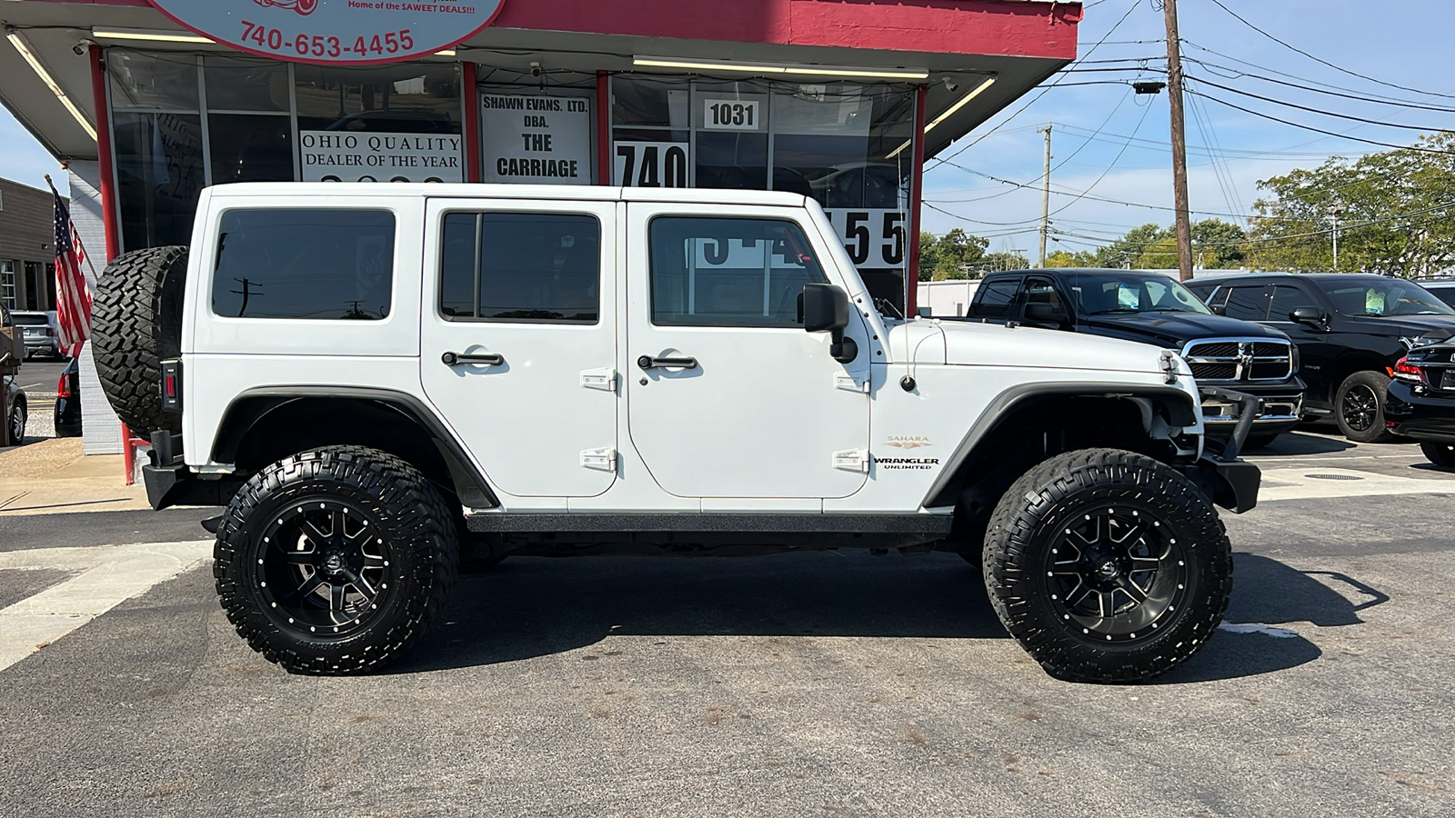 2012 Jeep Wrangler Unlimited Sahara 8