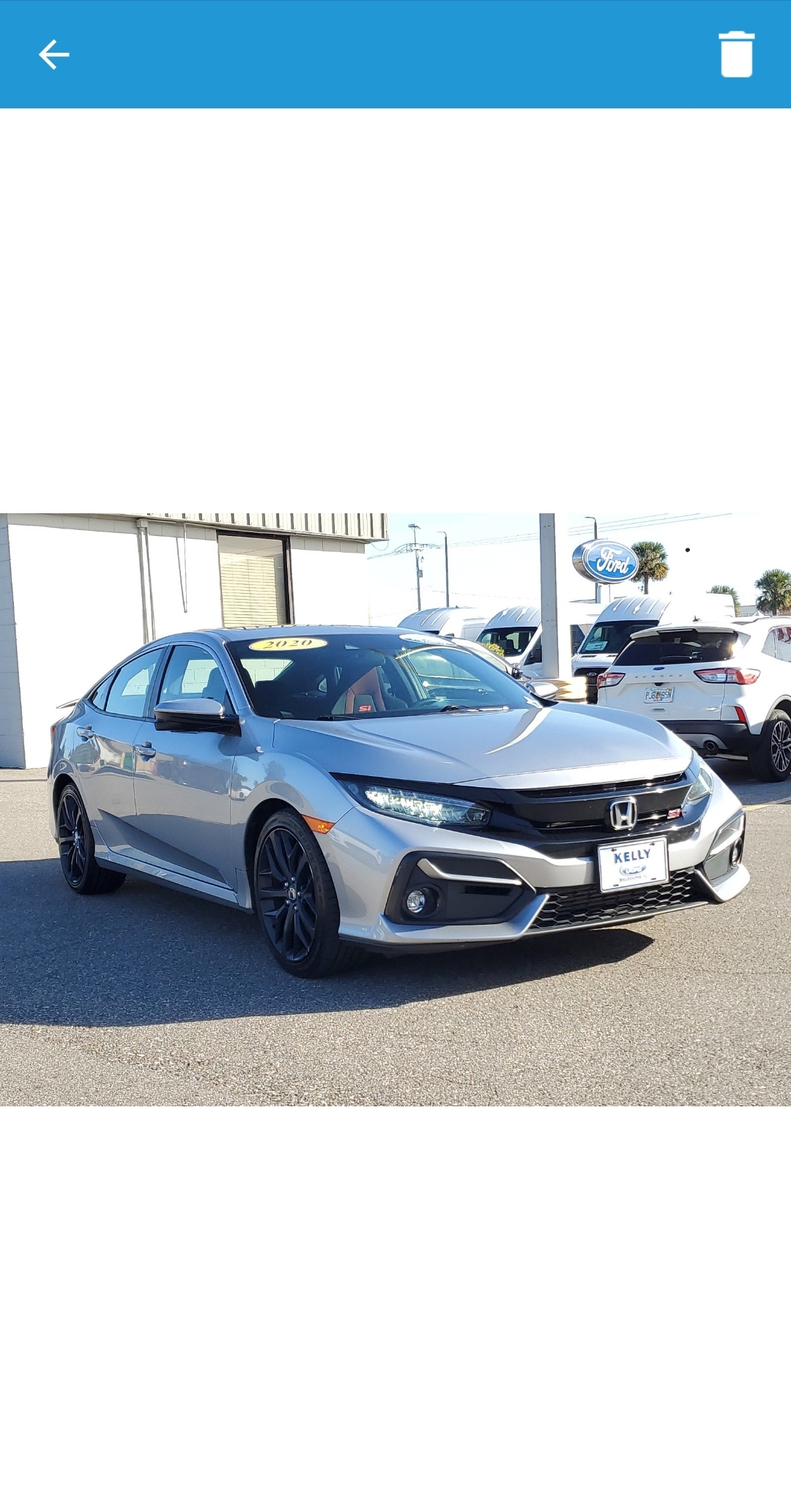 2020 Honda Civic Si 3