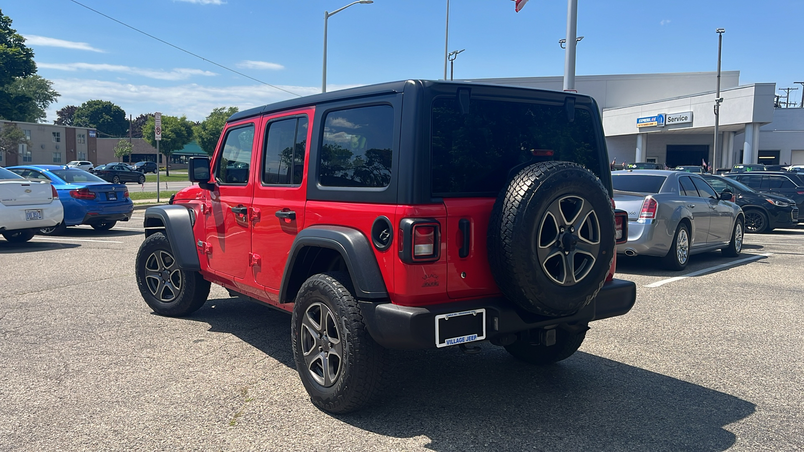 2018 Jeep Wrangler Unlimited Sport S 4x4 5