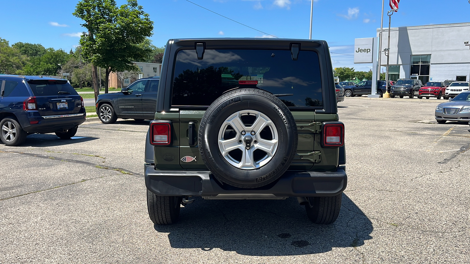 2021 Jeep Wrangler Unlimited Sport S 4x4 26