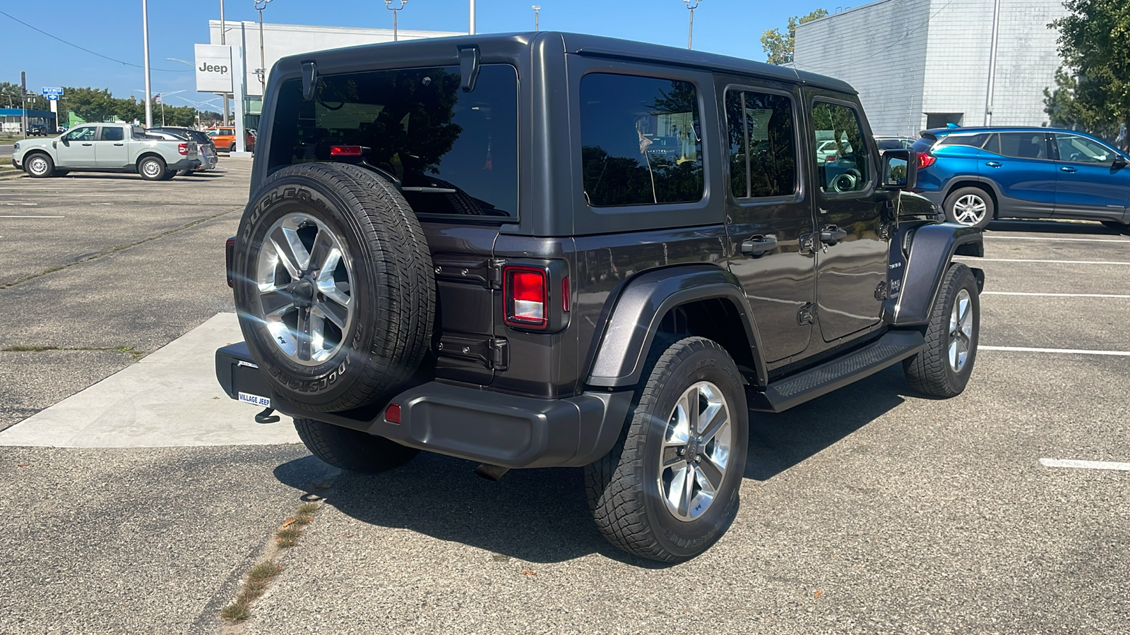 2020 Jeep Wrangler Unlimited Sahara 4x4 3