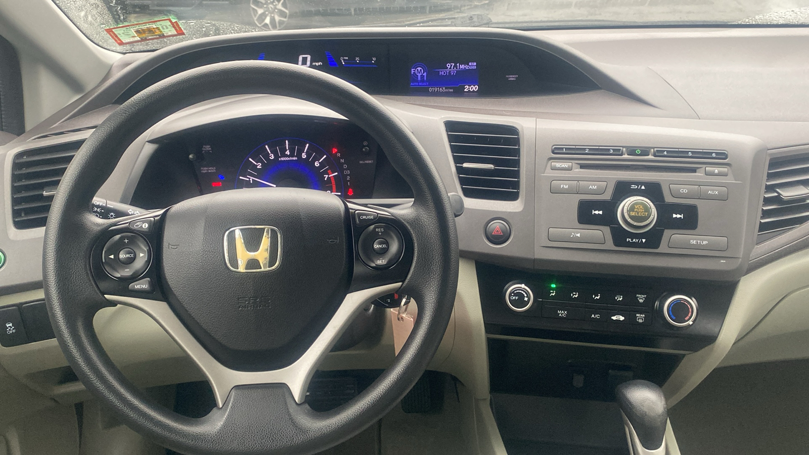 2012 Honda Civic Sdn LX 5