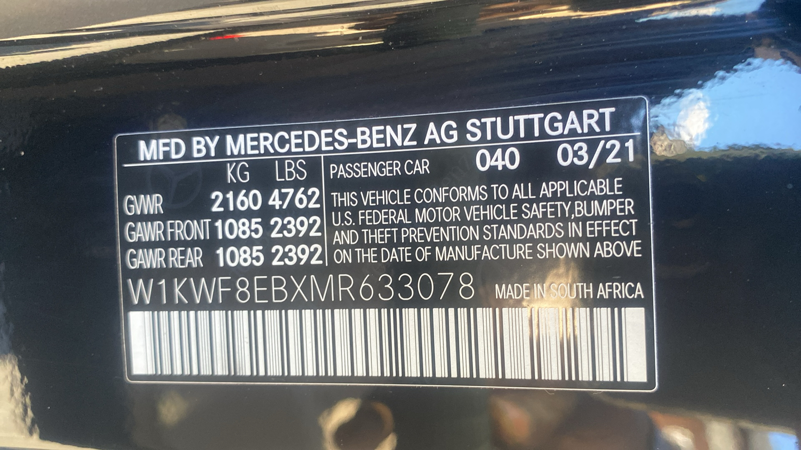 2021 Mercedes-Benz C-Class C 300 21