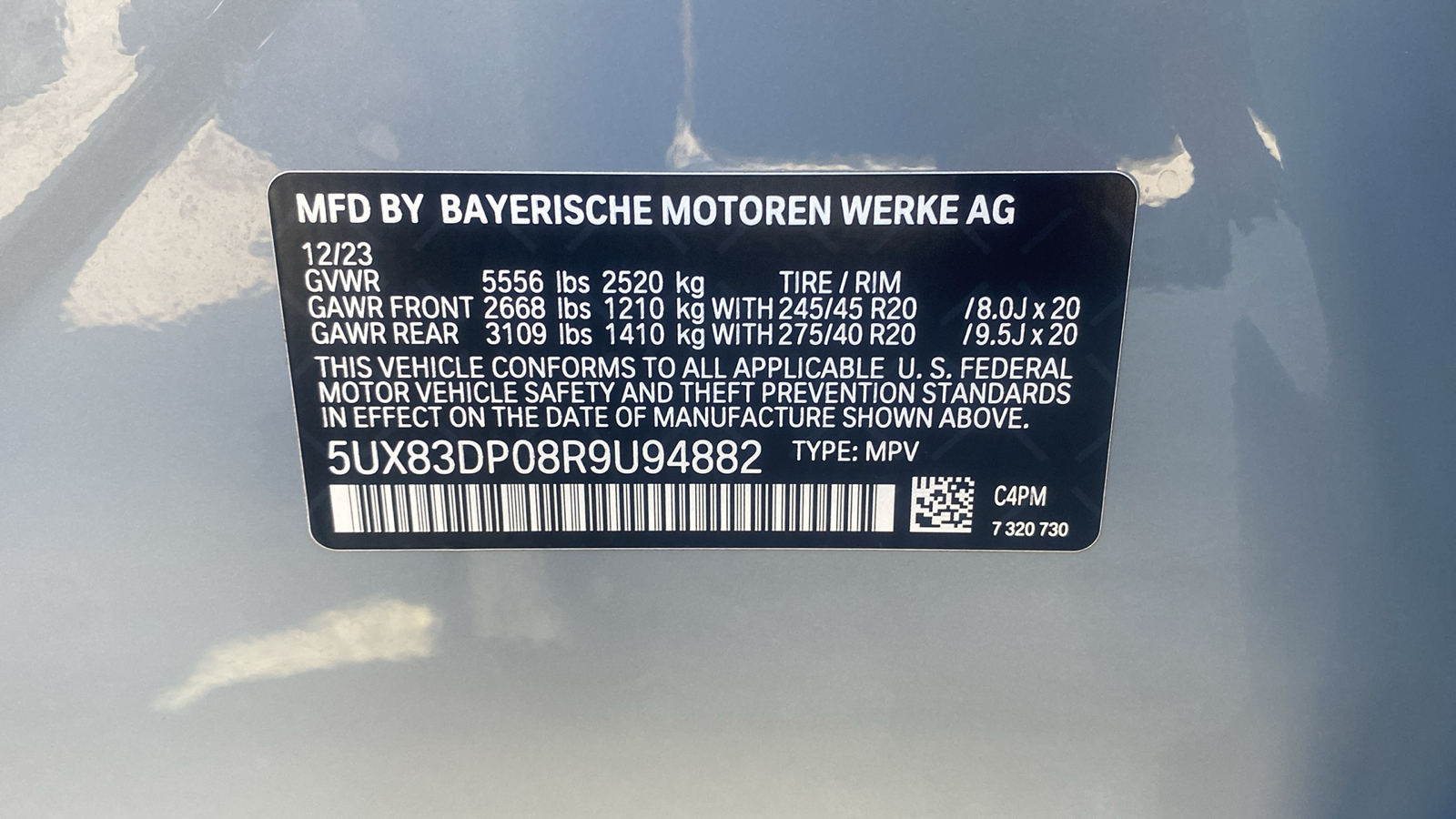 2024 BMW X3 M40i 20