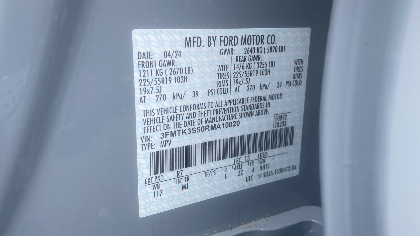 2024 Ford Mustang Mach-E Premium 19