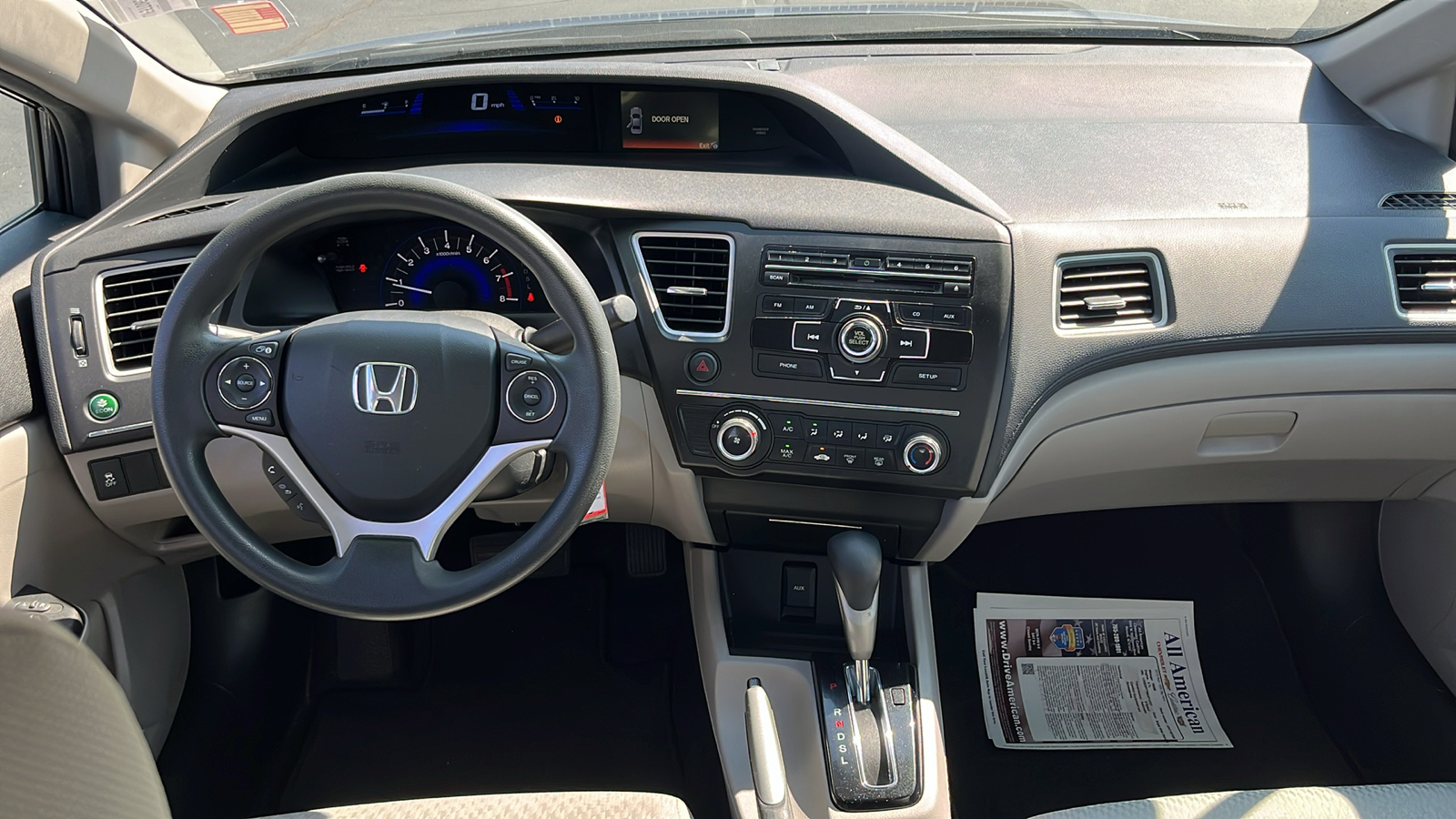 2015 Honda Civic LX 25