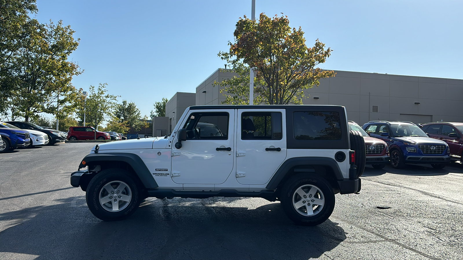 2016 Jeep Wrangler Unlimited Sport 4