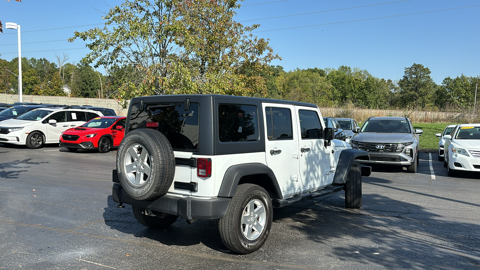 2016 Jeep Wrangler Unlimited Sport 7