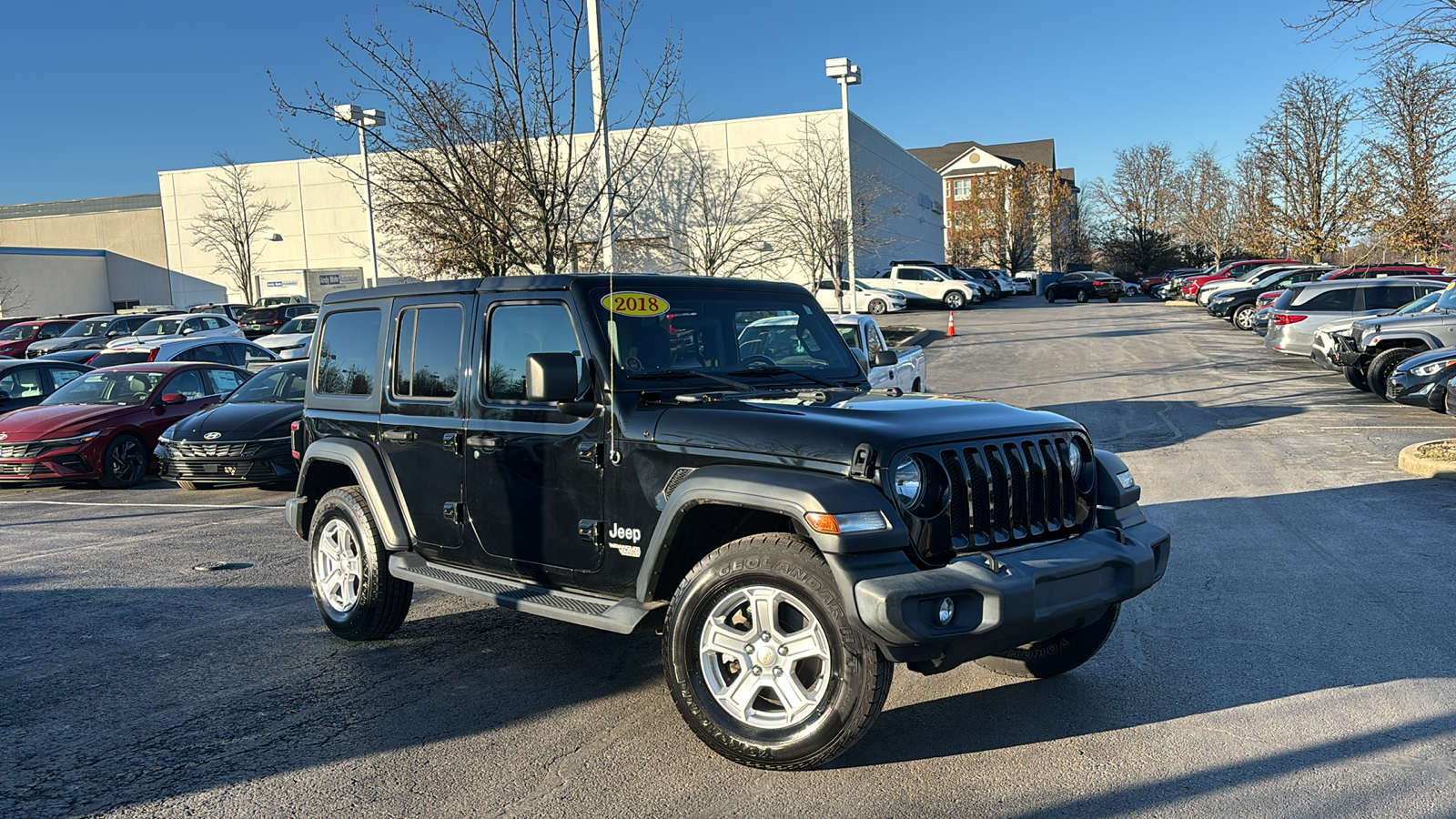 2018 Jeep Wrangler Unlimited Sport S 1