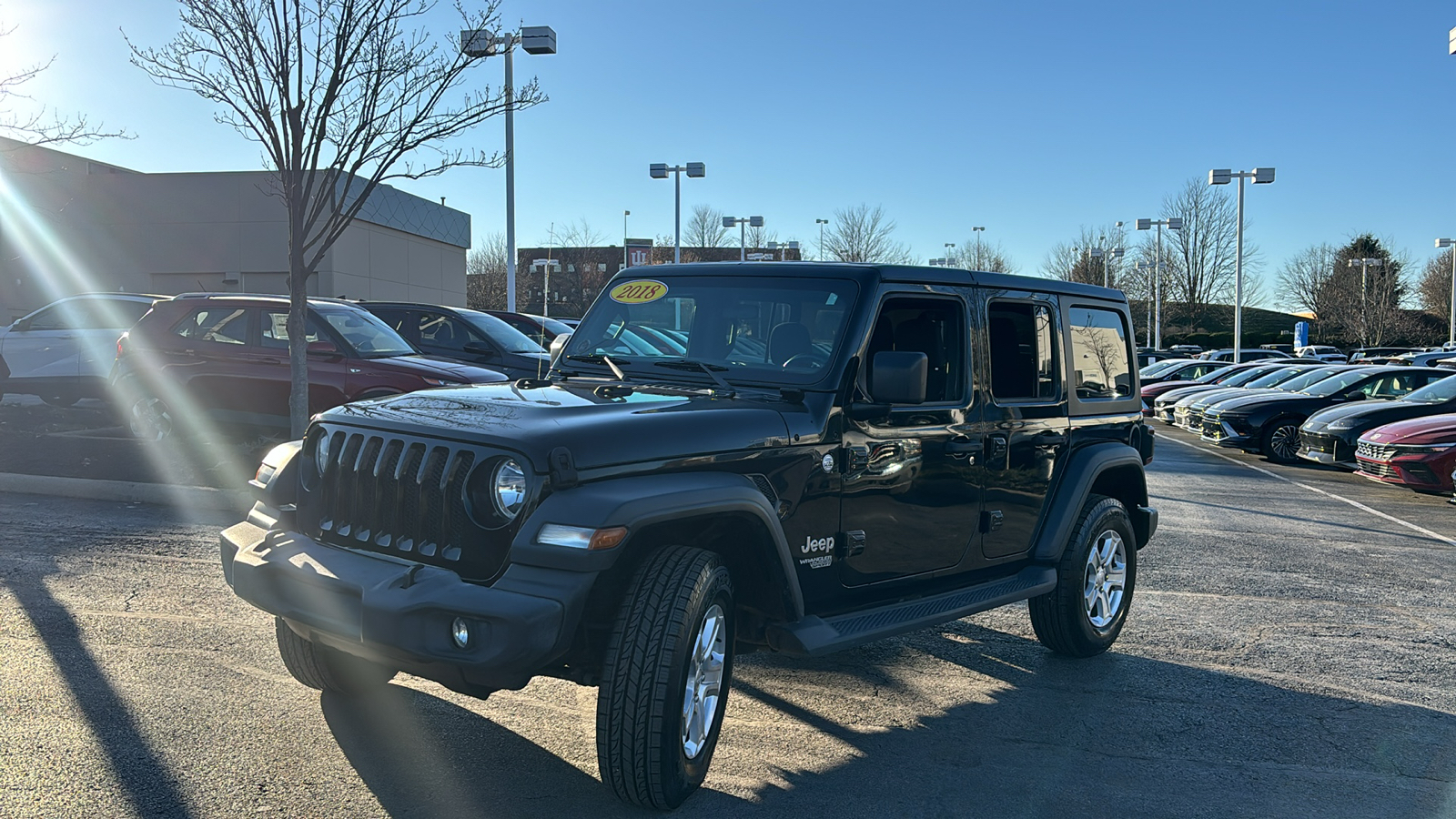 2018 Jeep Wrangler Unlimited Sport S 3