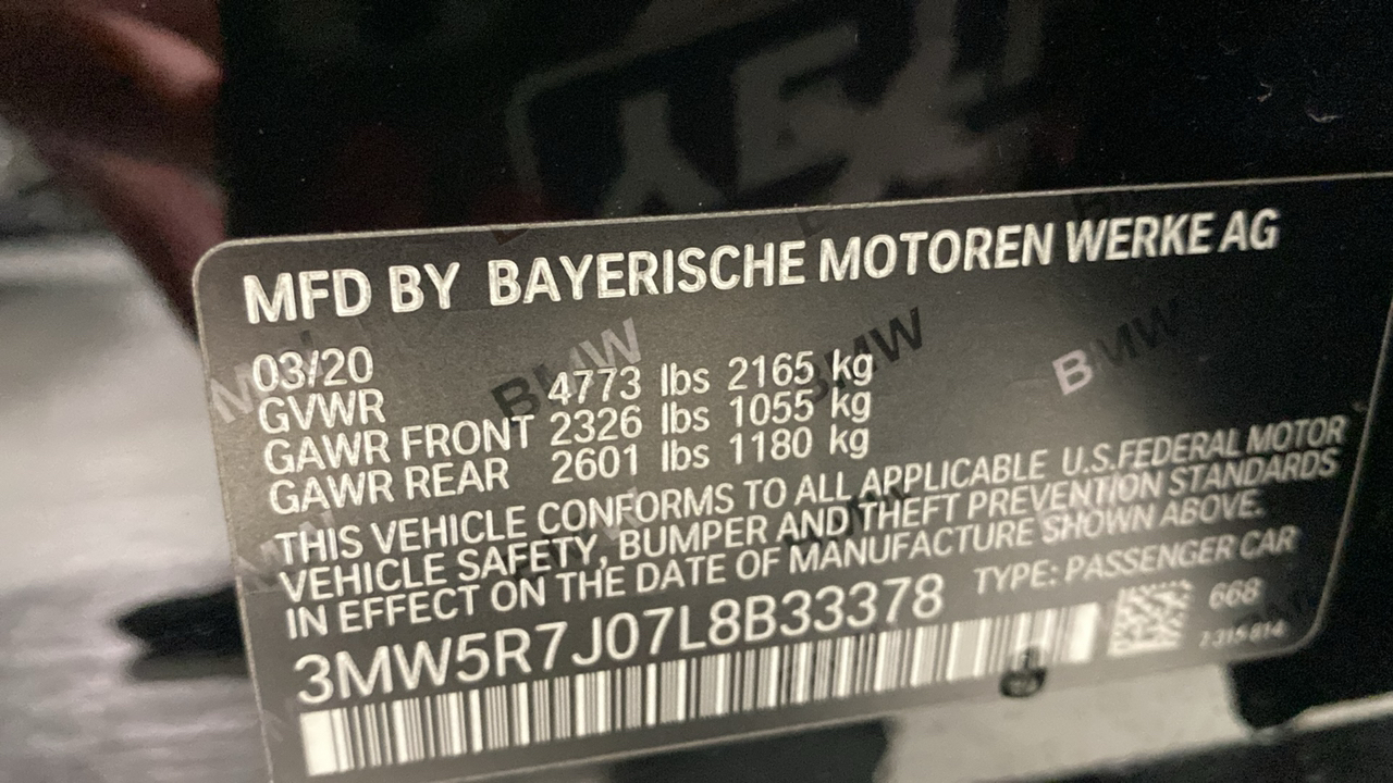 2020 BMW 3 Series 330i xDrive 10