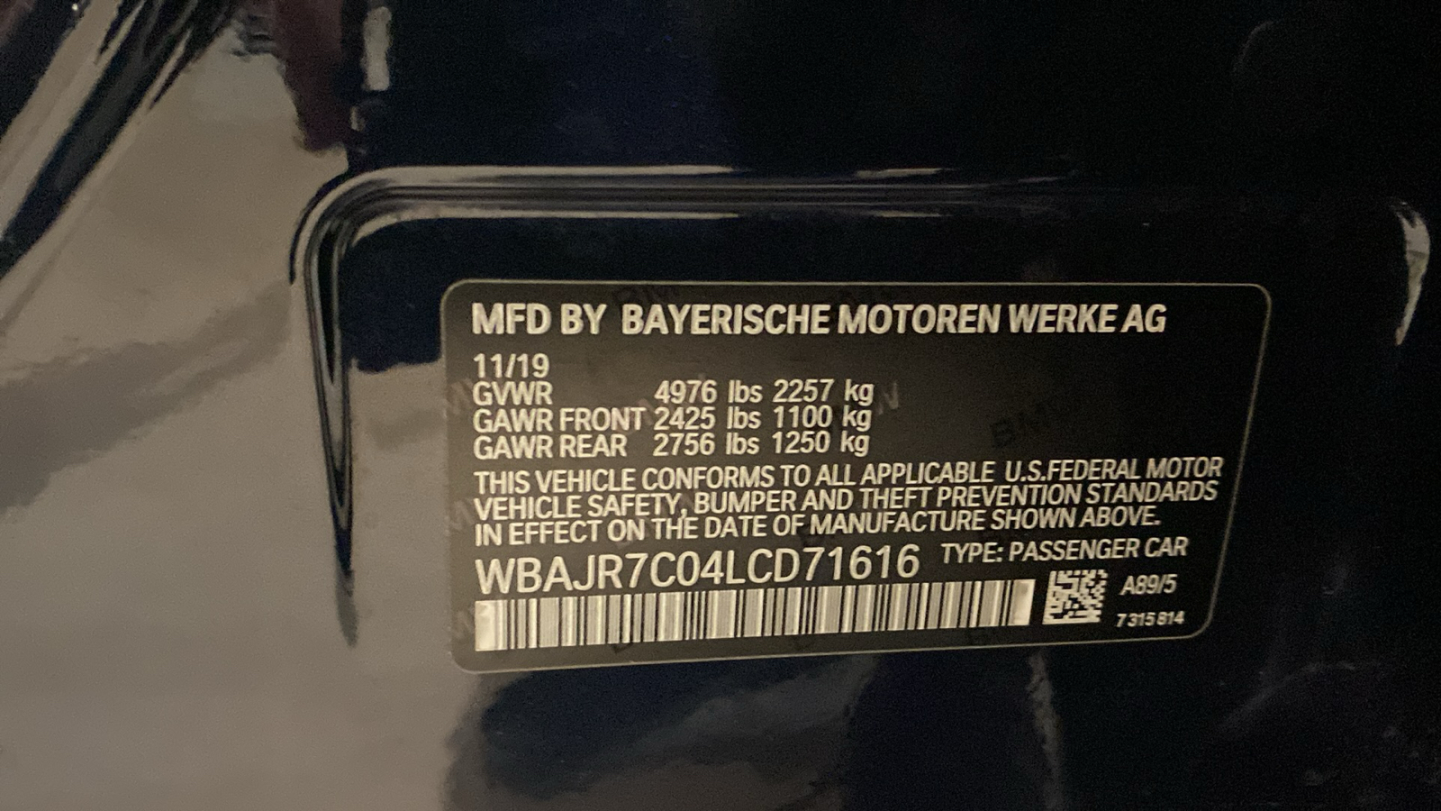 2020 BMW 5 Series 530i xDrive 11