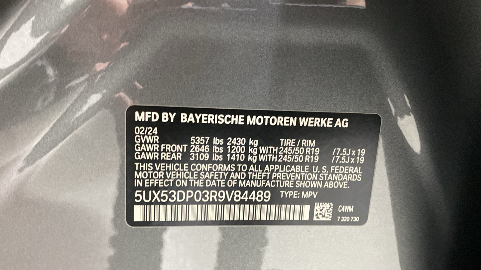 2024 BMW X3 xDrive30i 12