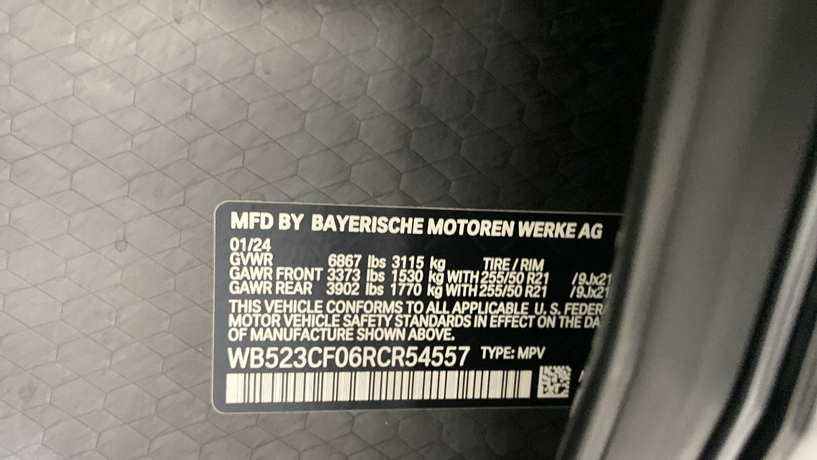 2024 BMW iX xDrive50 12