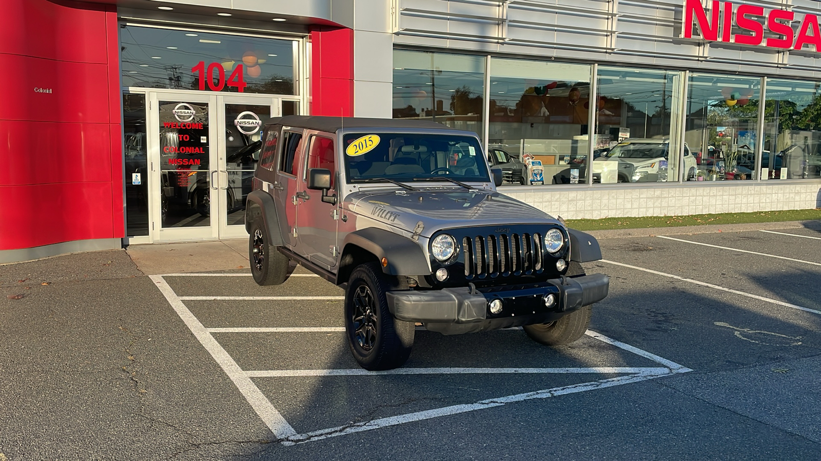 2015 Jeep Wrangler Unlimited Willys Wheeler 5