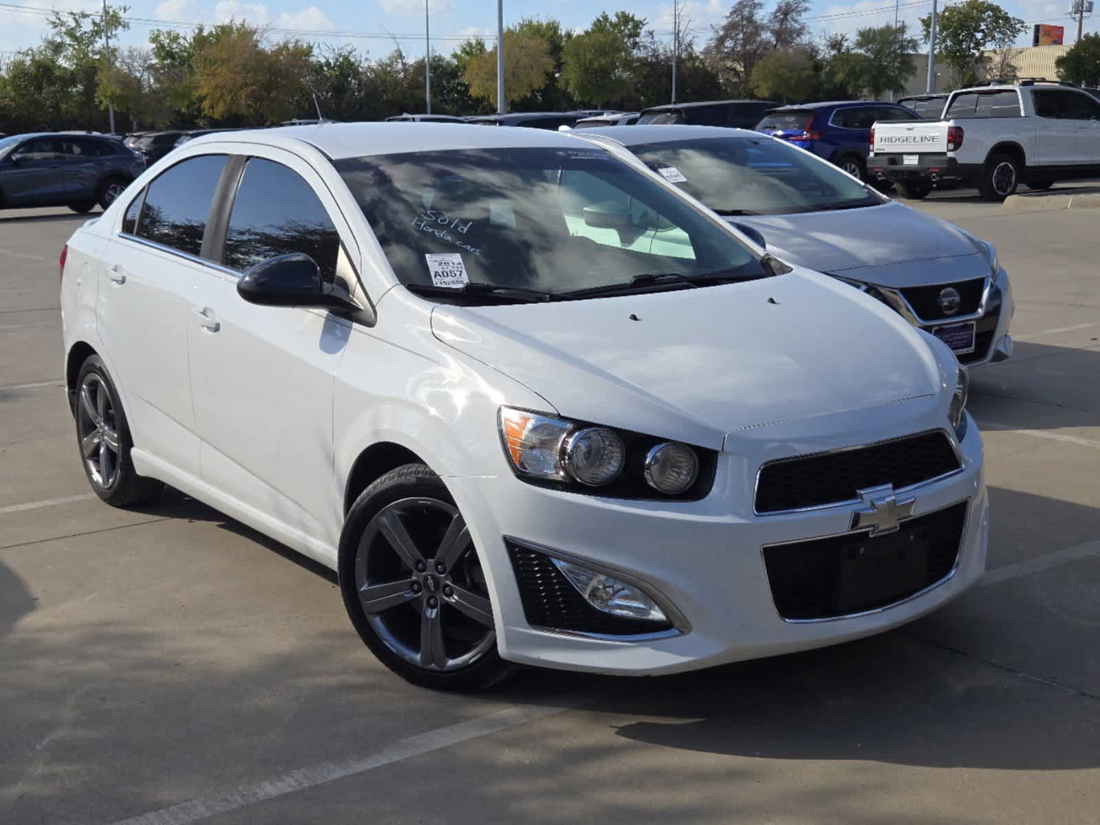 2014 Chevrolet Sonic RS 2