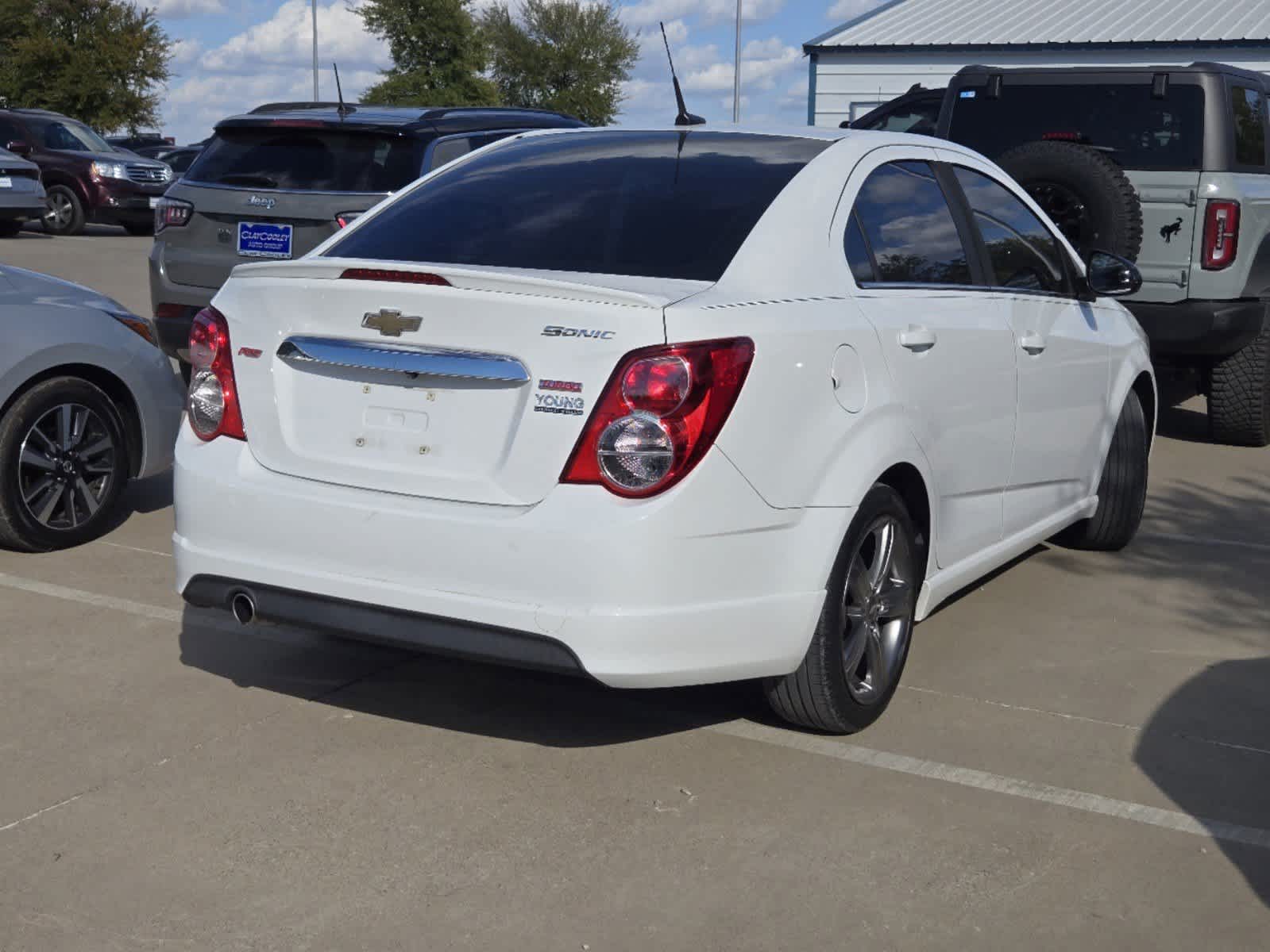 2014 Chevrolet Sonic RS 3