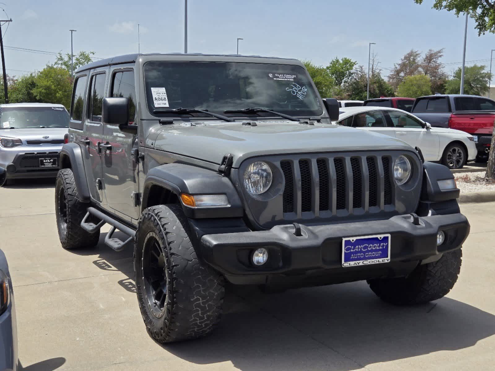 2018 Jeep Wrangler Unlimited Sport S 2