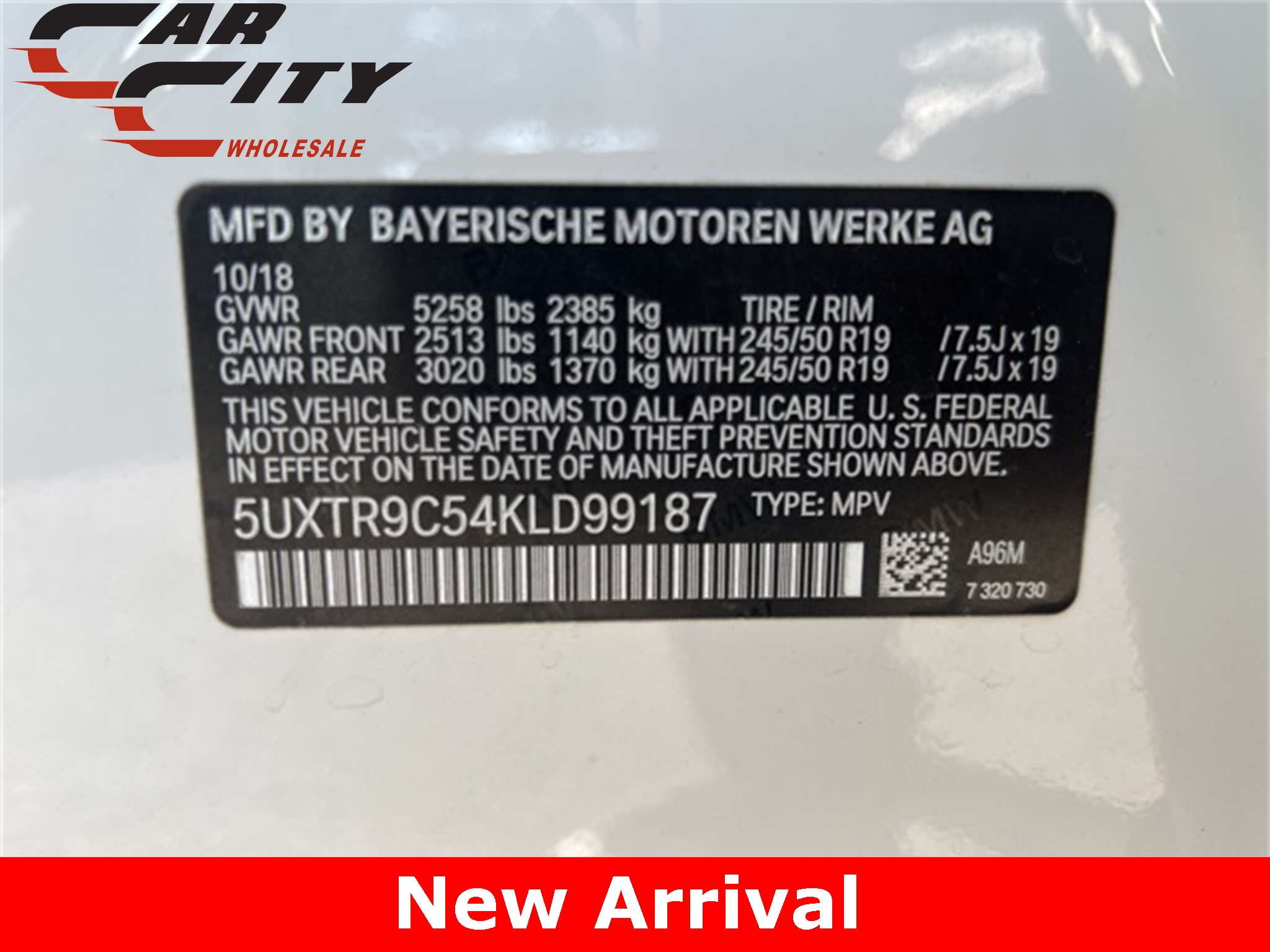 2019 BMW X3 xDrive30i 7