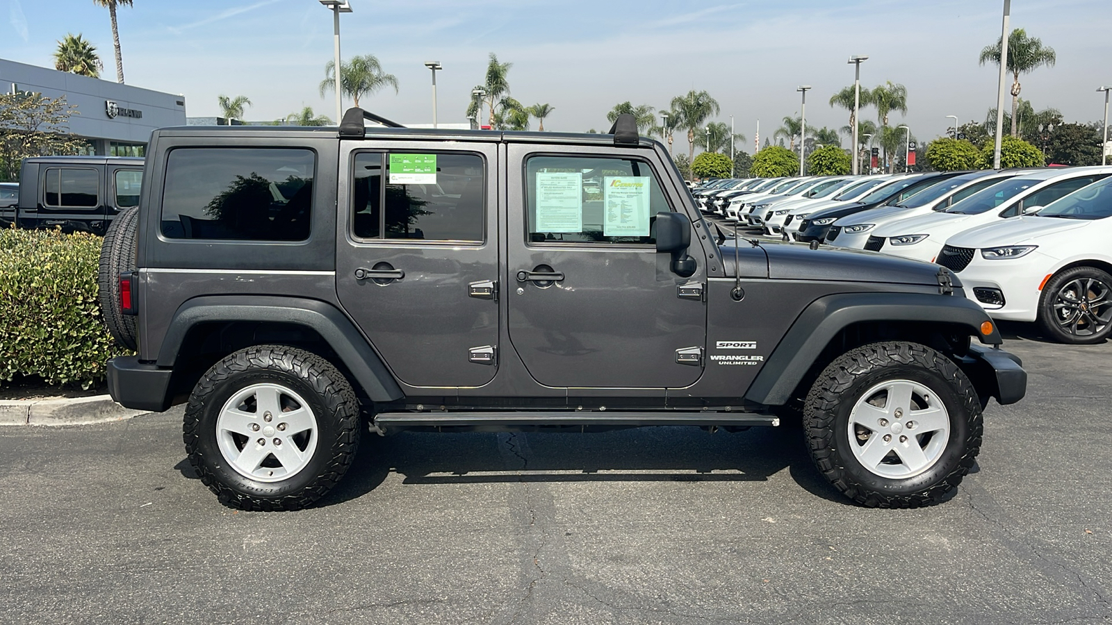 2017 Jeep Wrangler Unlimited Sport 7