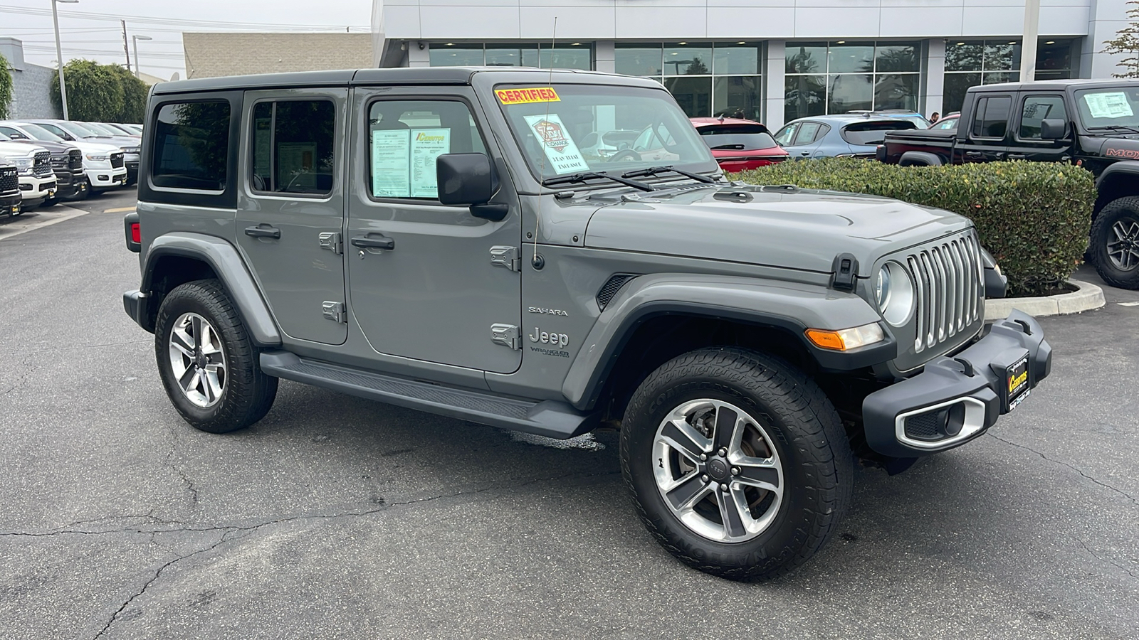 2020 Jeep Wrangler Unlimited Sahara 8