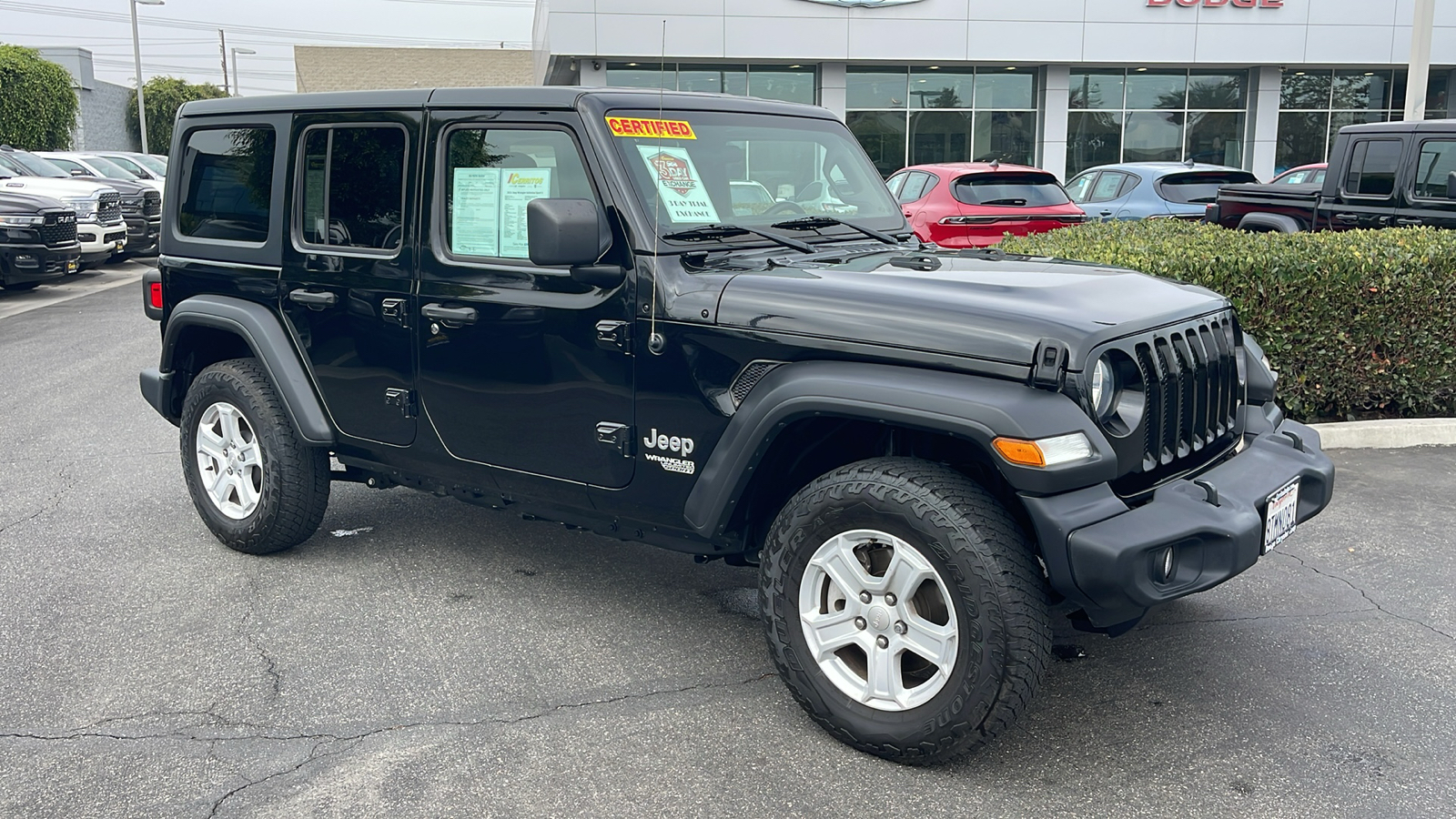 2021 Jeep Wrangler Unlimited Sport S 8