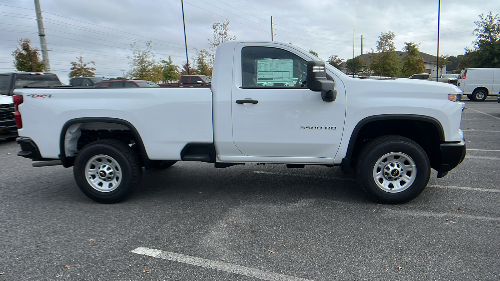 2025 Chevrolet Silverado 3500HD Work Truck 4