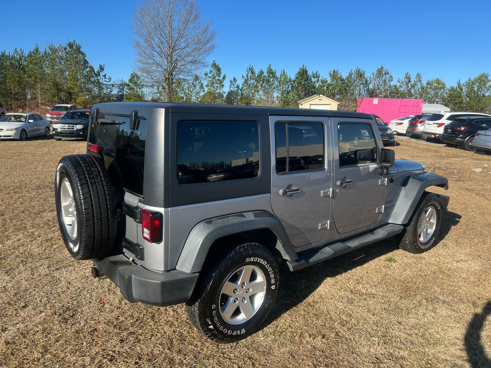 2014 Jeep Wrangler Unlimited Sport 7