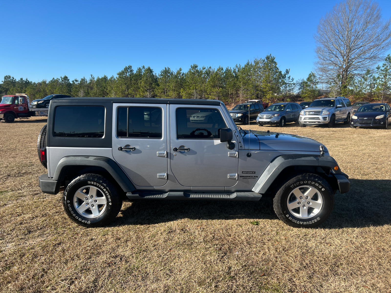 2014 Jeep Wrangler Unlimited Sport 8