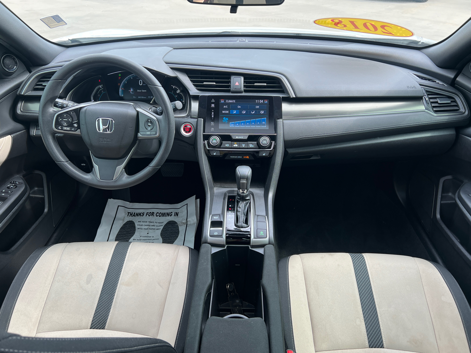 2018 Honda Civic EX 25