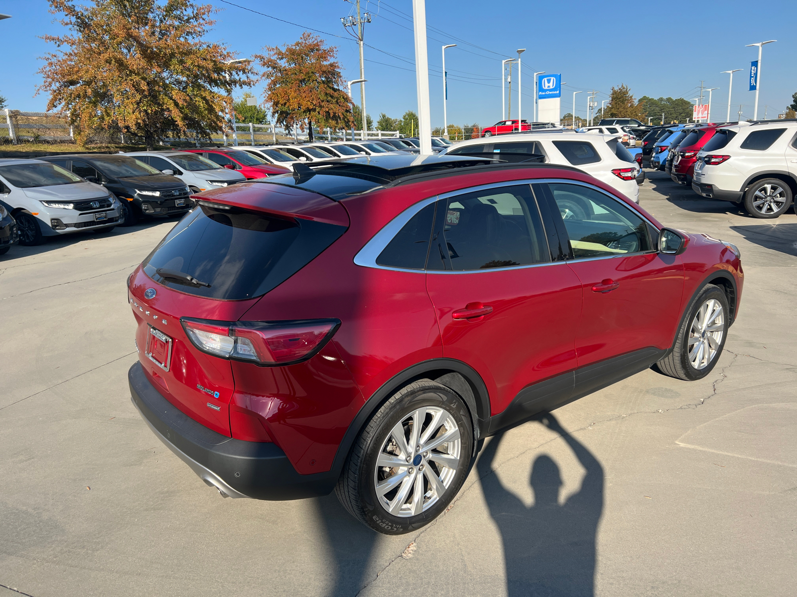 2021 Ford Escape Titanium Hybrid 7