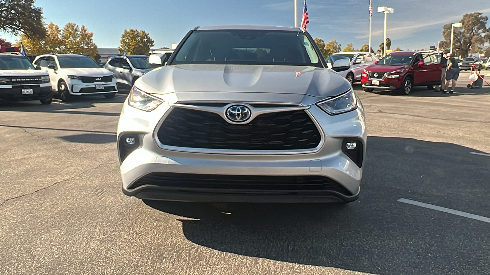 2021 Toyota Highlander Hybrid LE 8