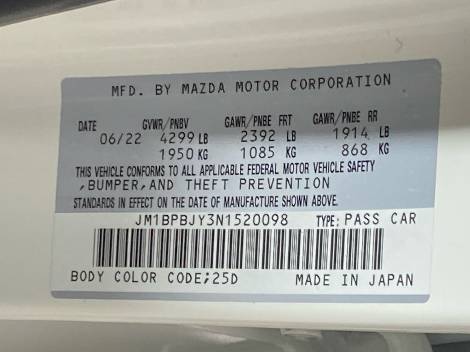 2022 Mazda Mazda3hatchback  33