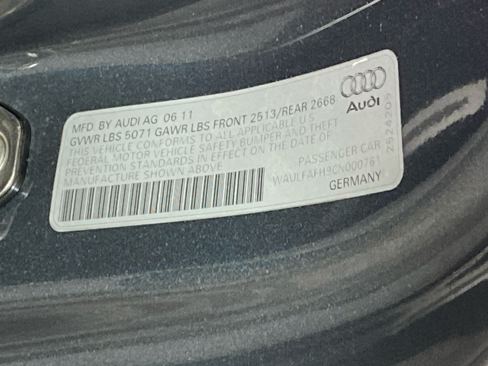 2012 Audi A5  41
