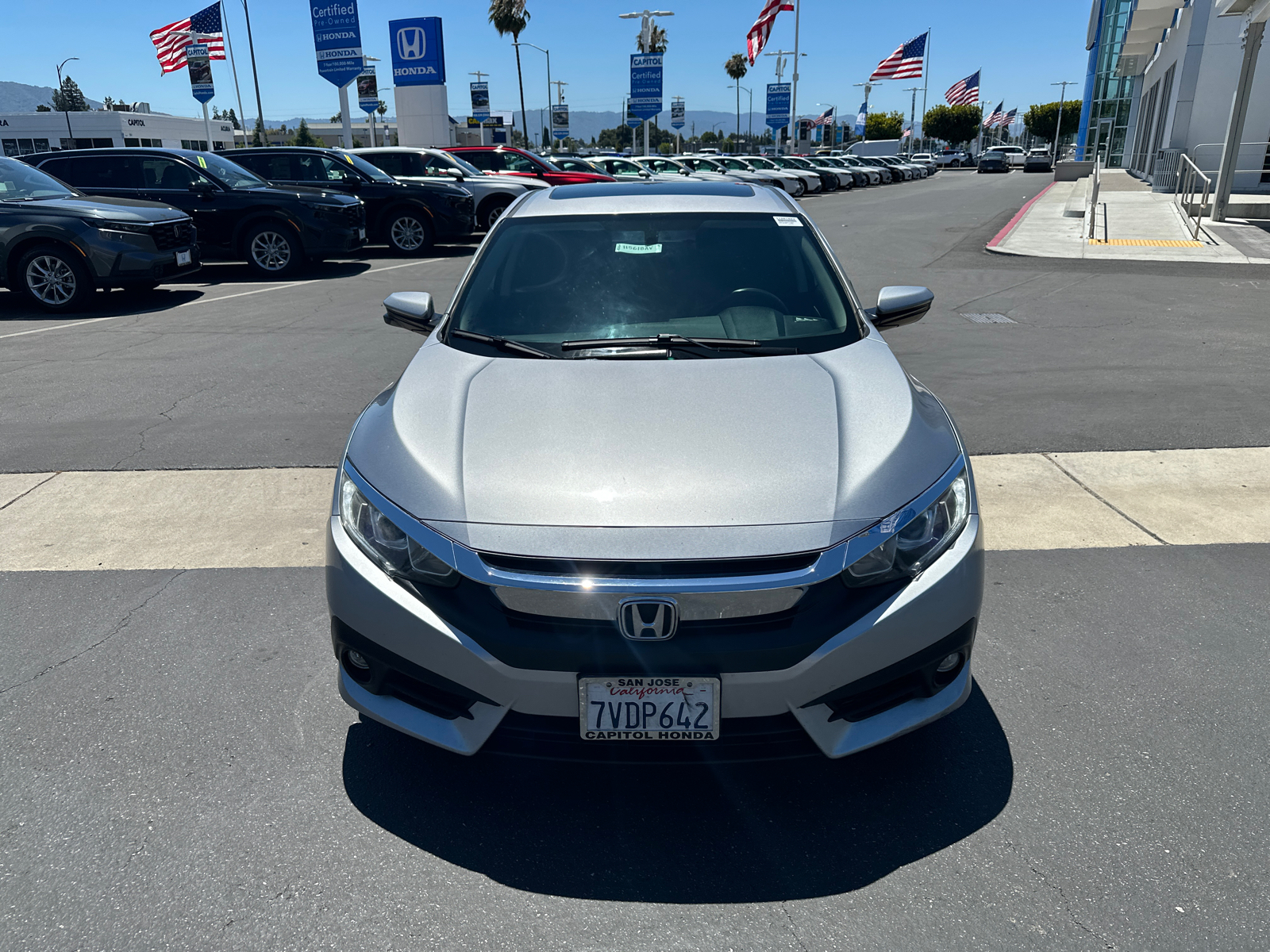 2016 Honda Civic EX-L 2