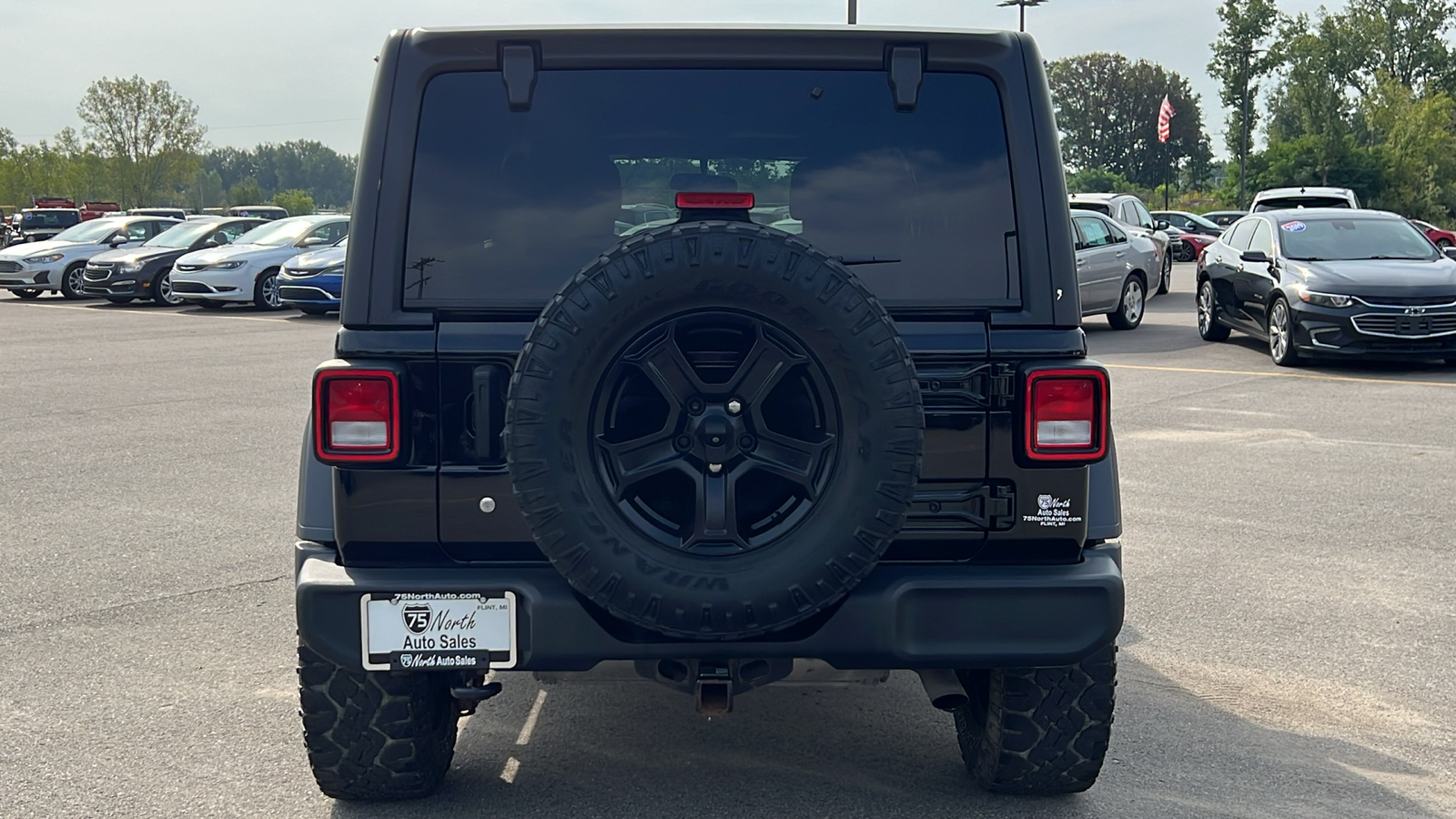 2018 Jeep Wrangler Unlimited Sport S 35