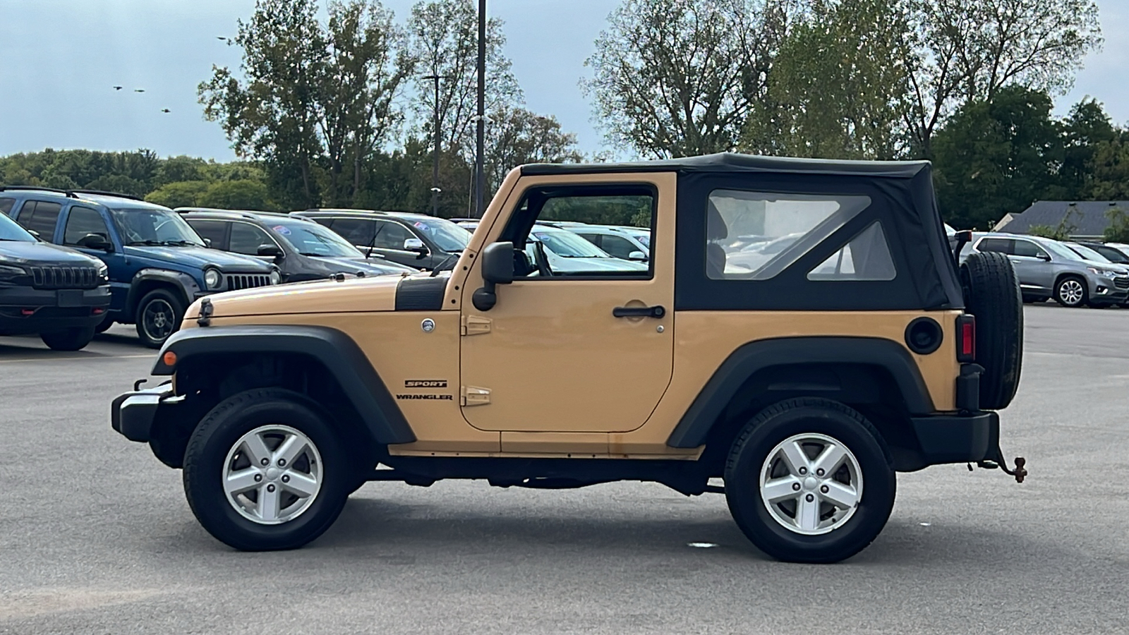 2014 Jeep Wrangler Sport 7