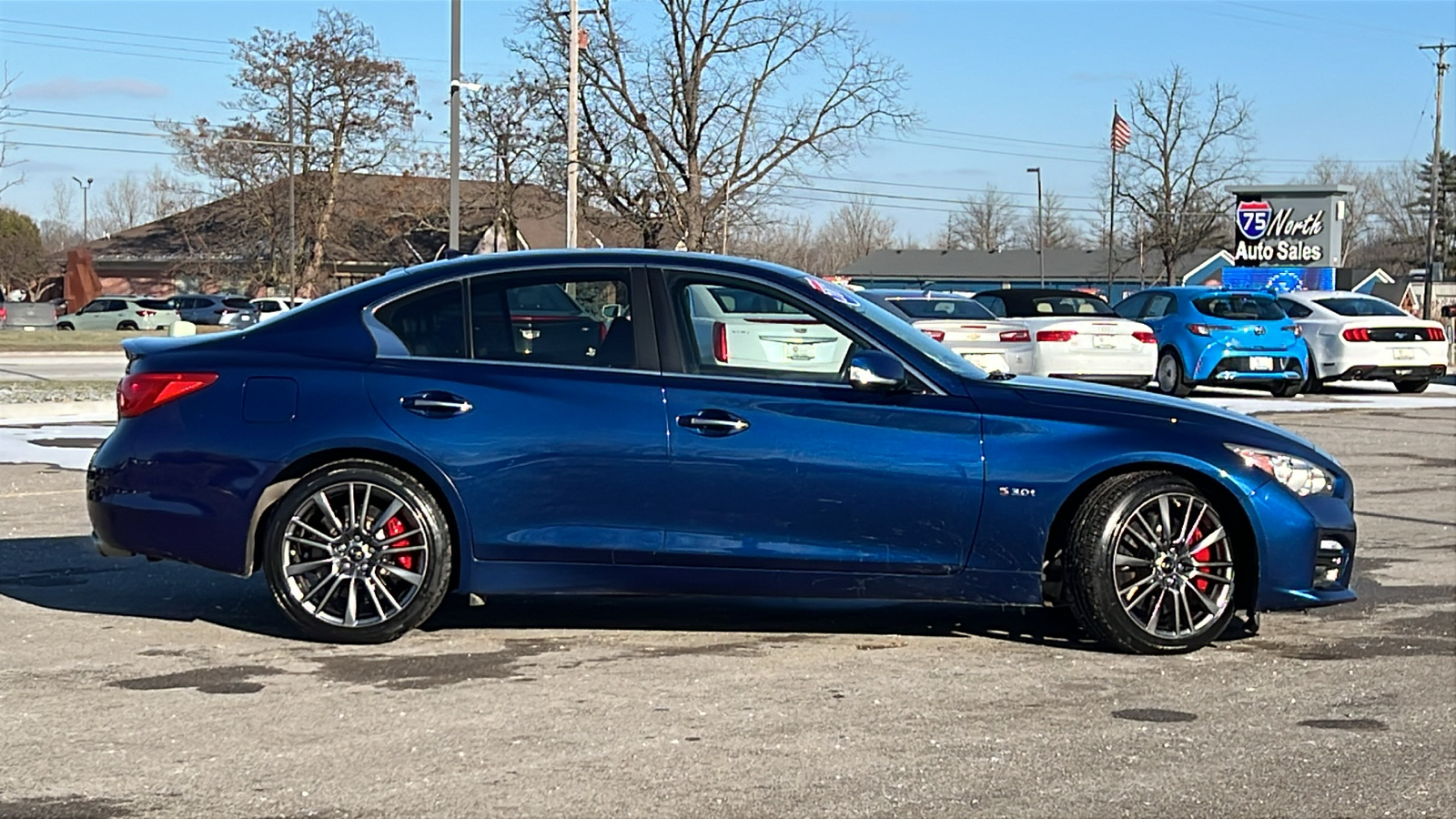 2017 INFINITI Q50 Red Sport 400 4