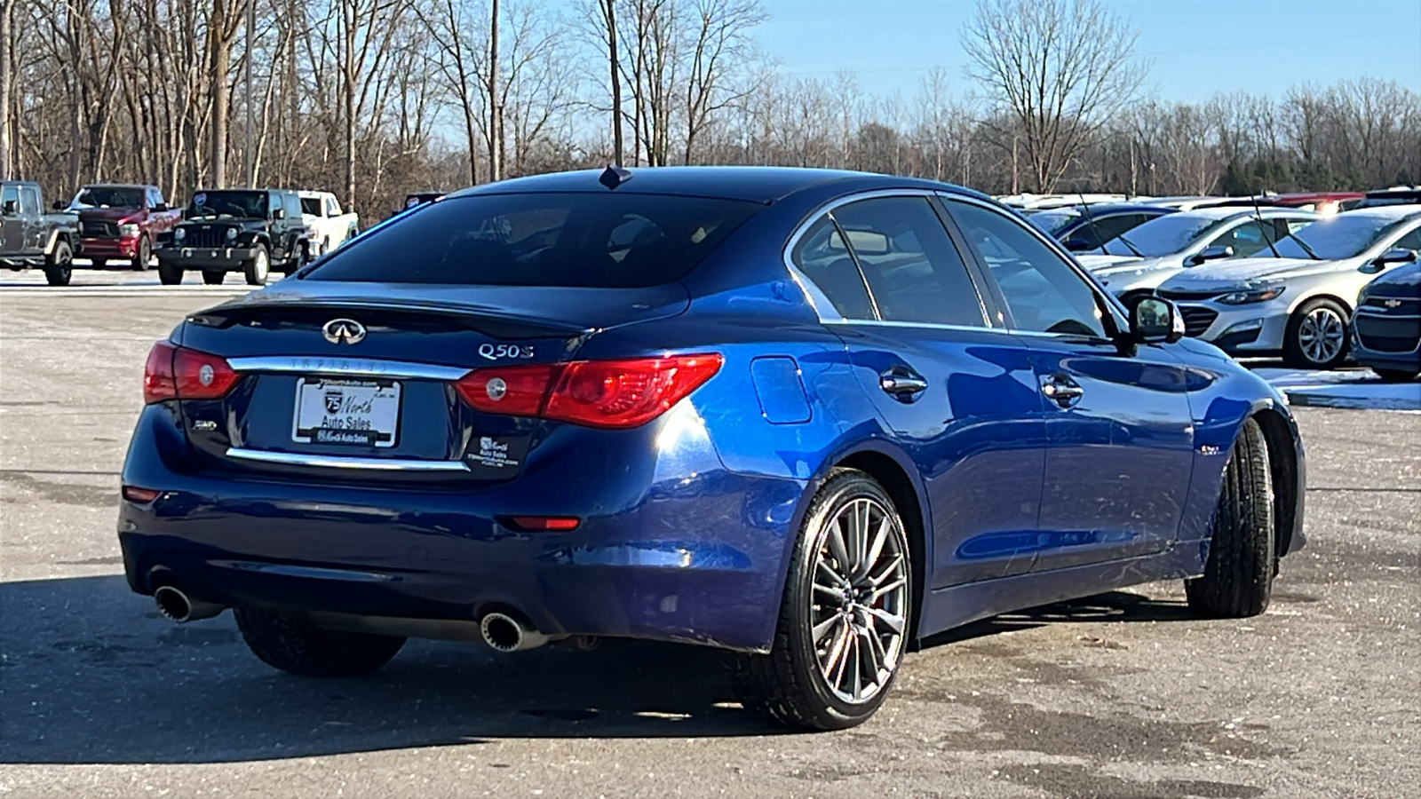 2017 INFINITI Q50 Red Sport 400 5