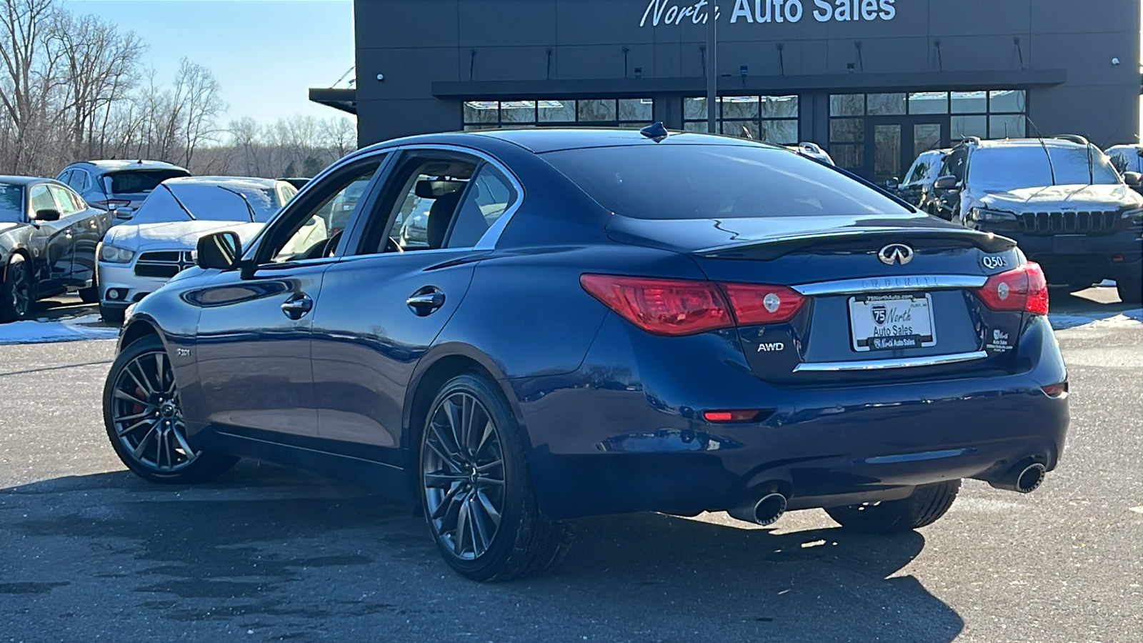 2017 INFINITI Q50 Red Sport 400 6