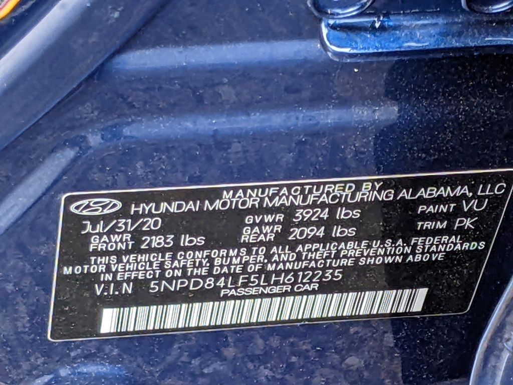 2020 Hyundai Elantra Value Edition 29