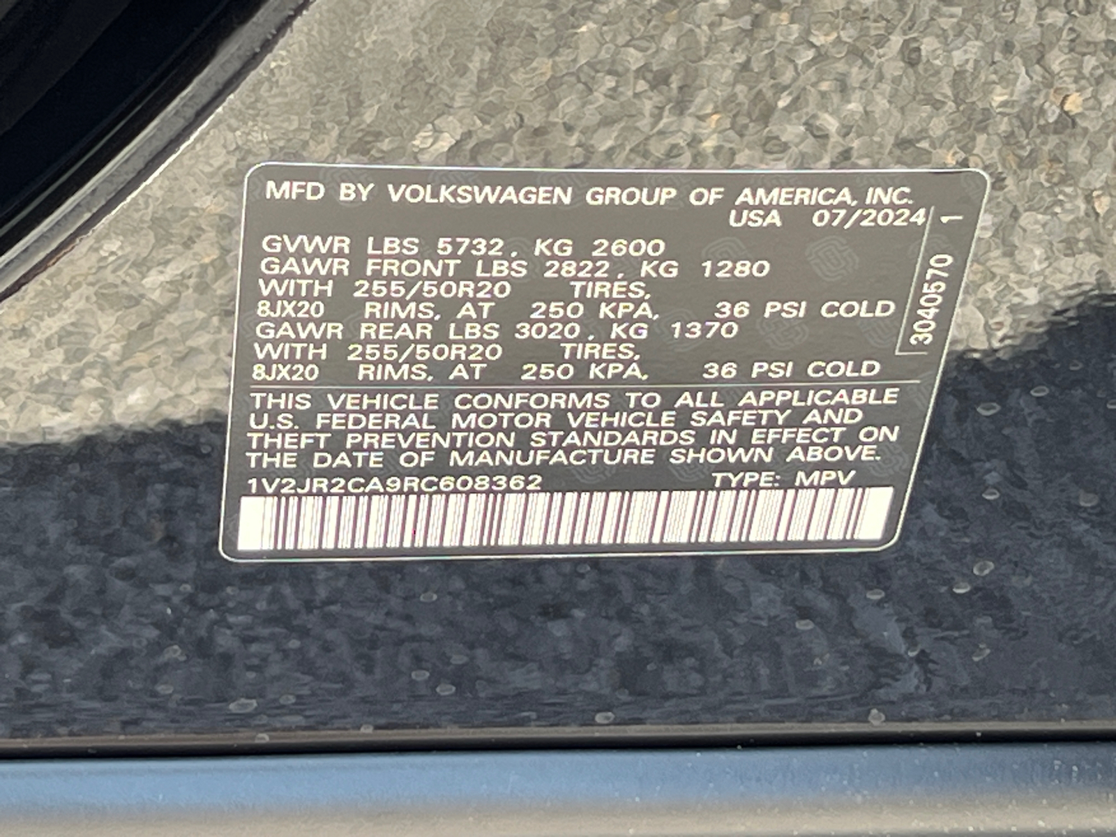 2024 Volkswagen Atlas 2.0T SE w/Technology 27