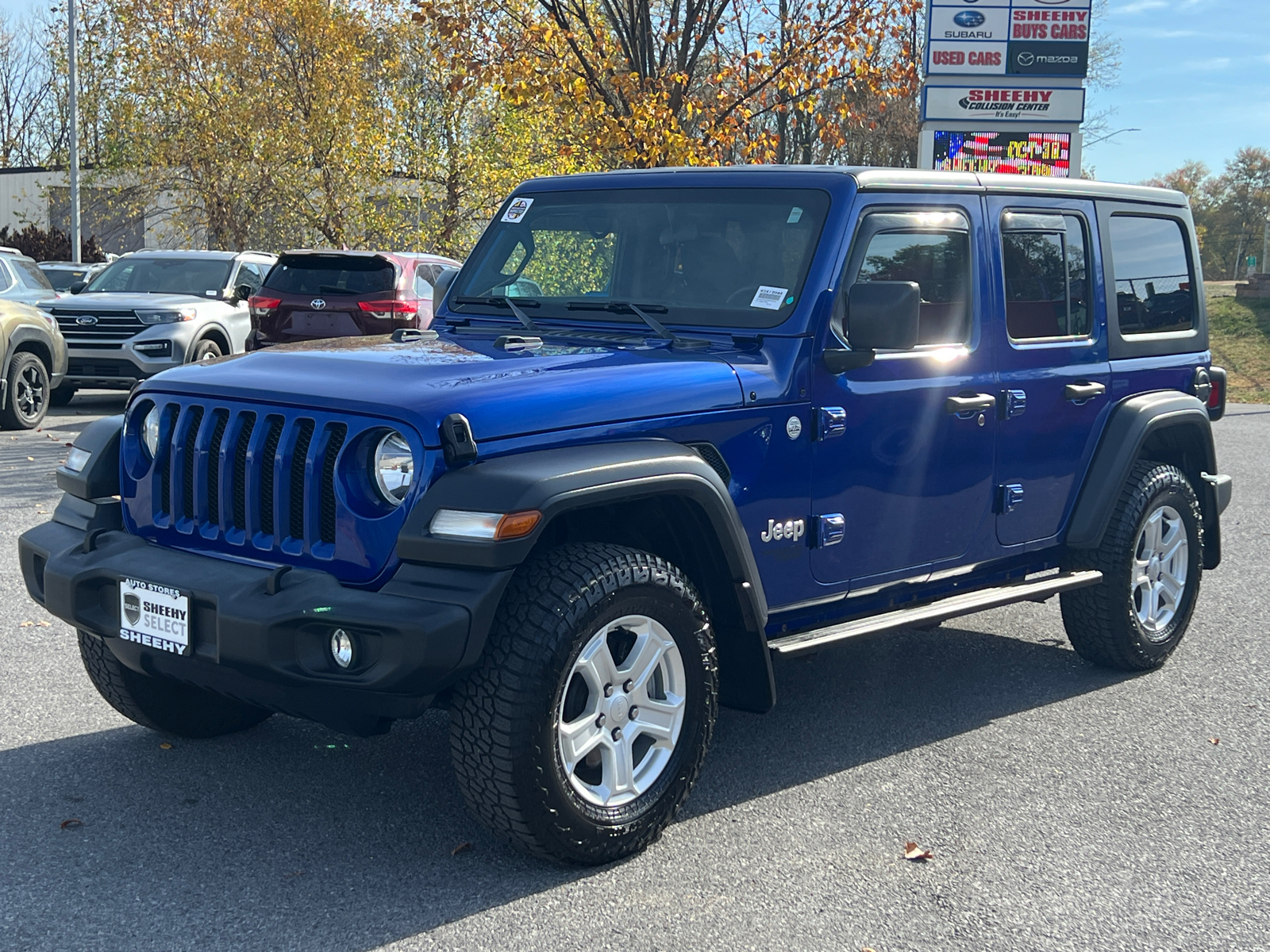 2019 Jeep Wrangler Unlimited Sport S 2