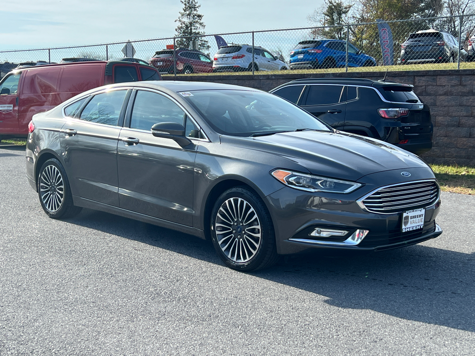 2017 Ford Fusion Hybrid Titanium 1