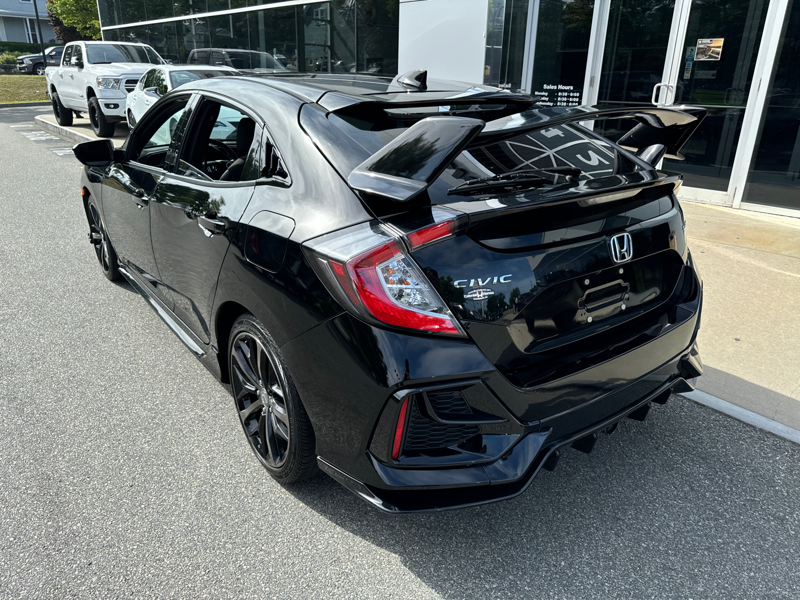 2021 Honda Civic Hatchback Sport 4