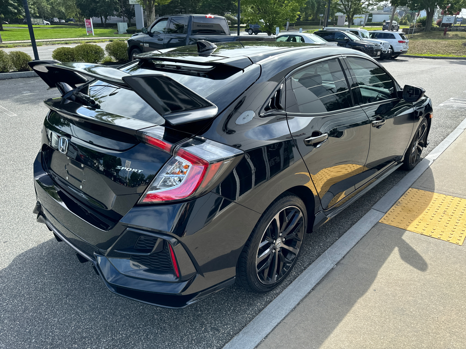 2021 Honda Civic Hatchback Sport 6