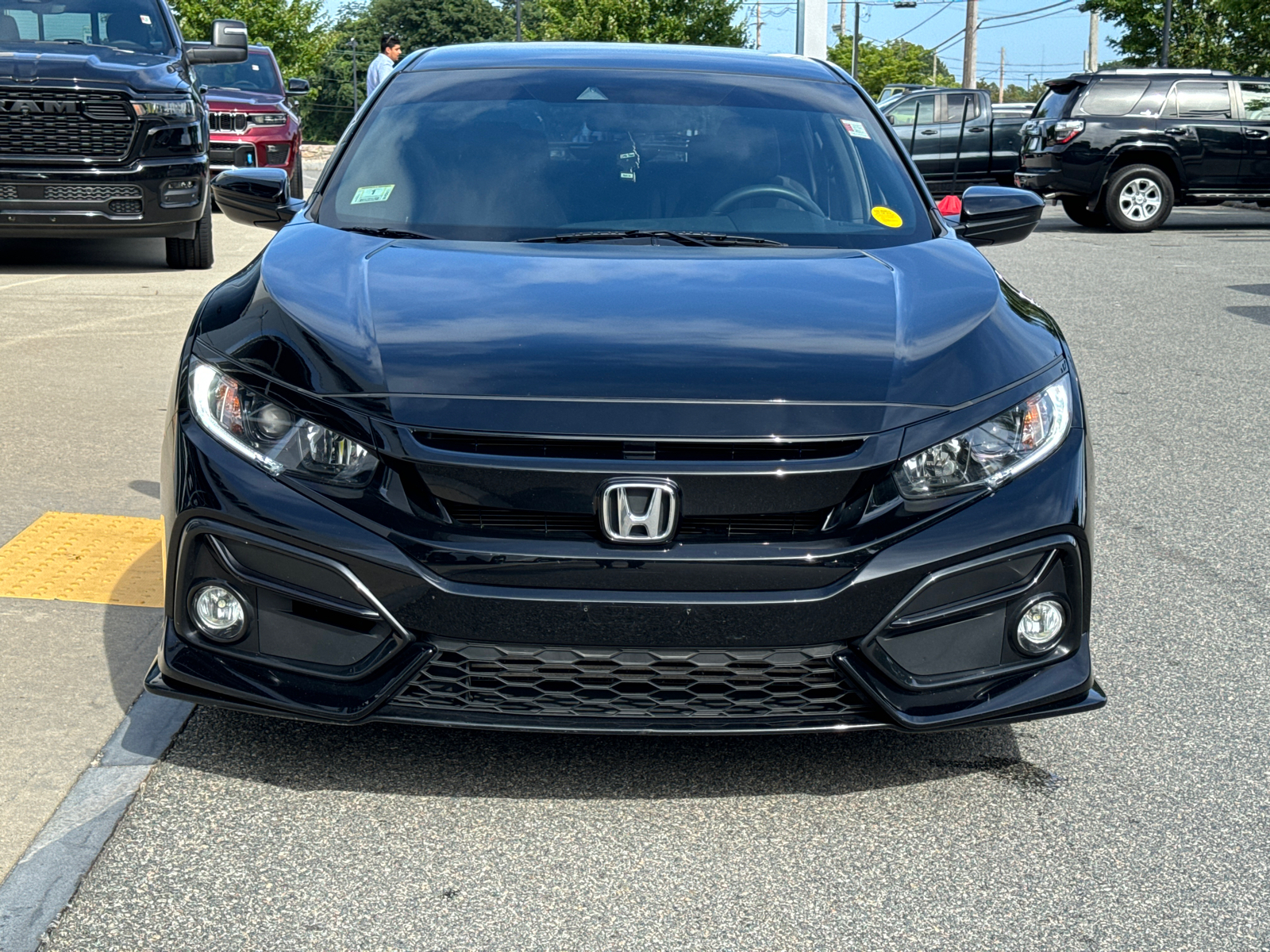 2021 Honda Civic Hatchback Sport 36