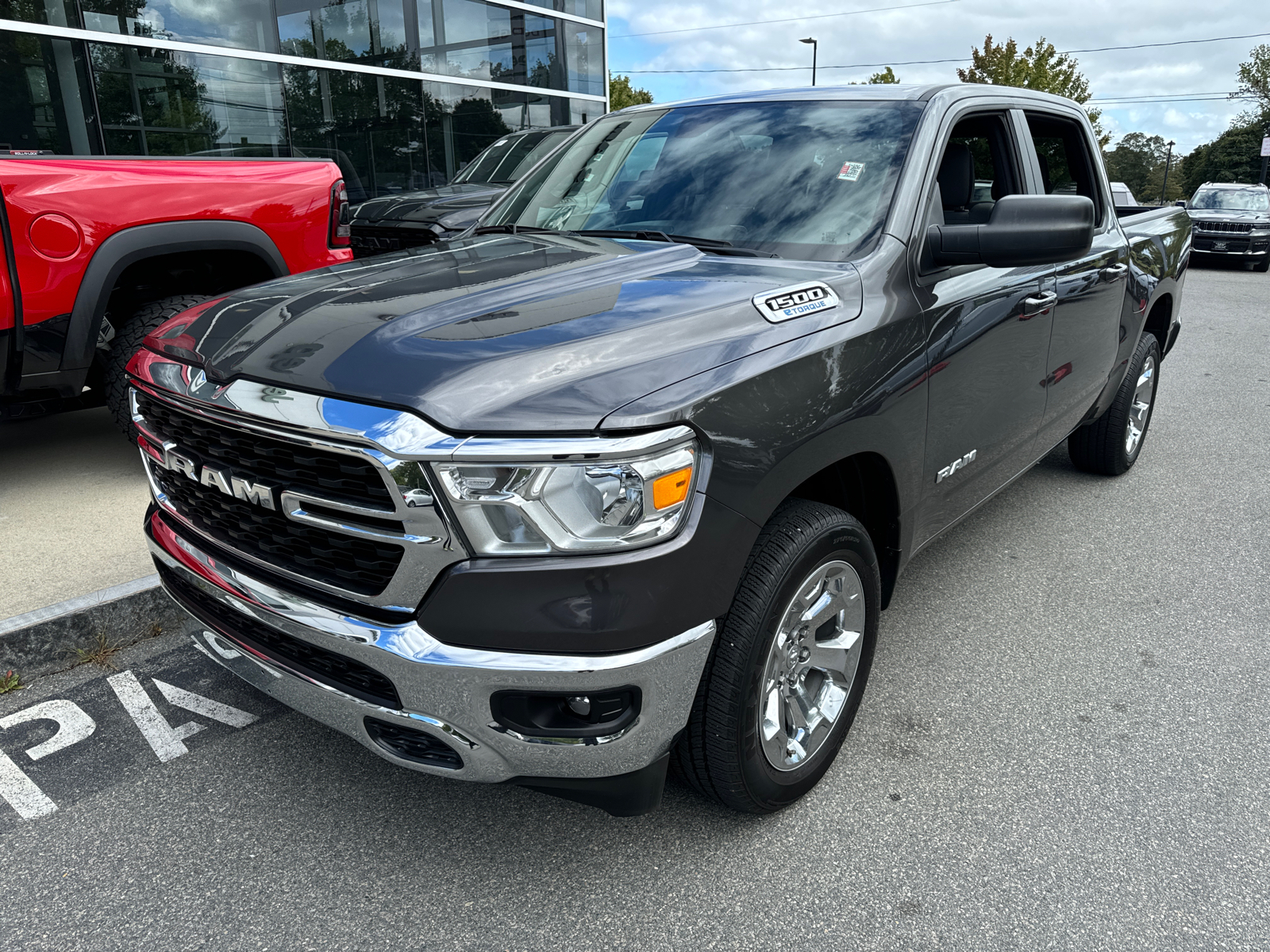 2022 Ram 1500 Big Horn 4x4 Crew Cab 57 Box 2